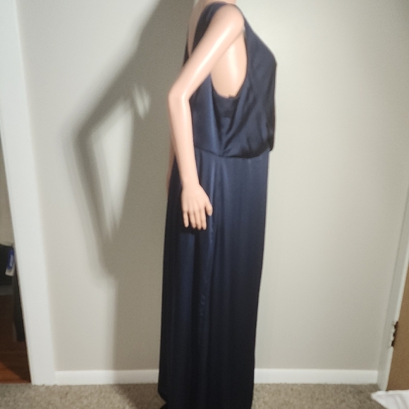 After Six Navy Blue Maxi Dress - Picture 7 of 12